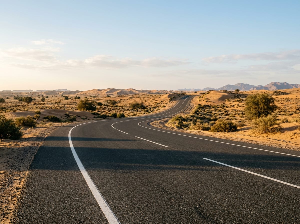 On the road: Abu Dhabi to Al Ain