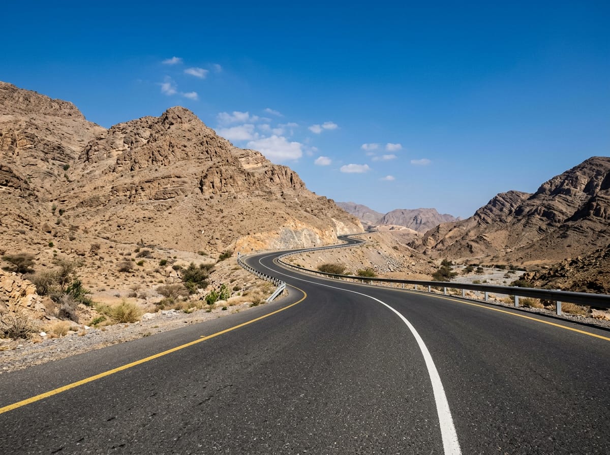 On the road: Adh Dhayd – Al Fujayrah via Al Dafain