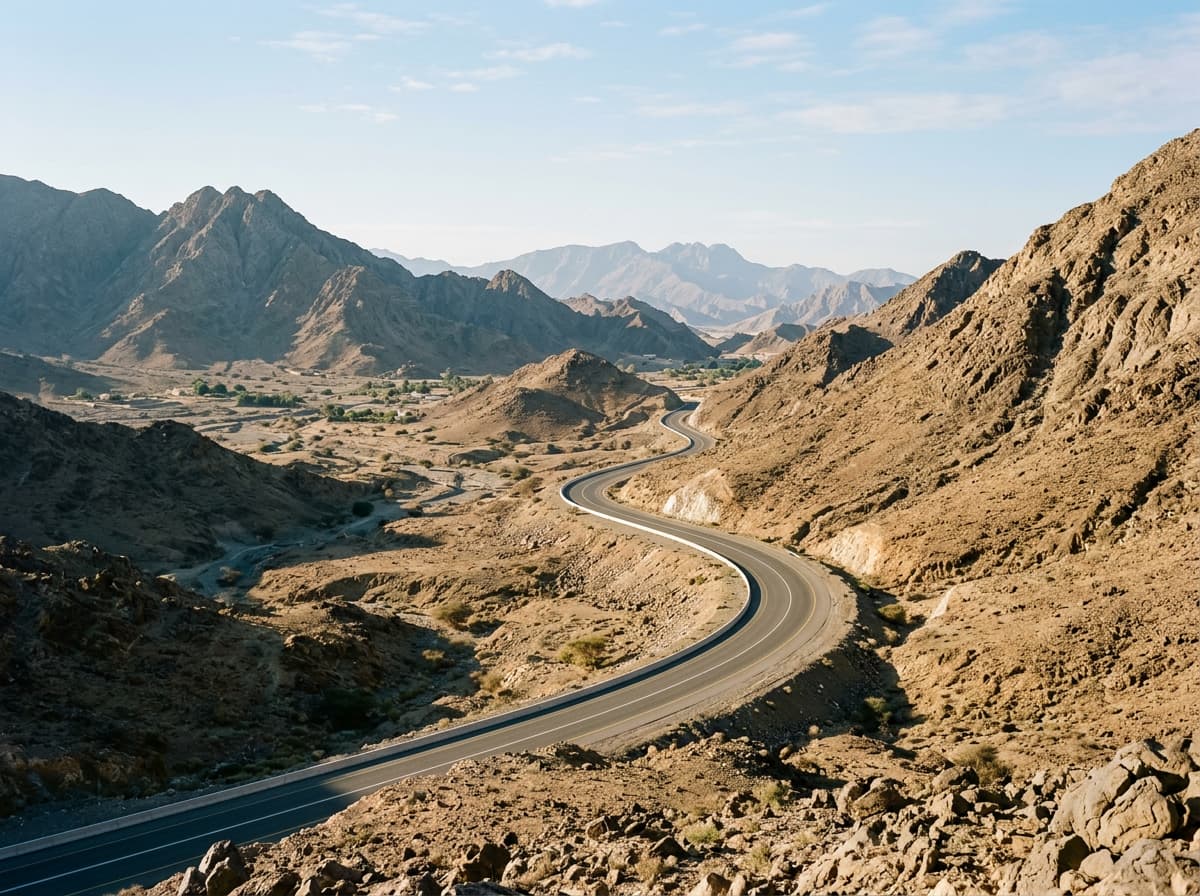 On the road: Adh Dhayd – Al Fujayrah via Al Heel
