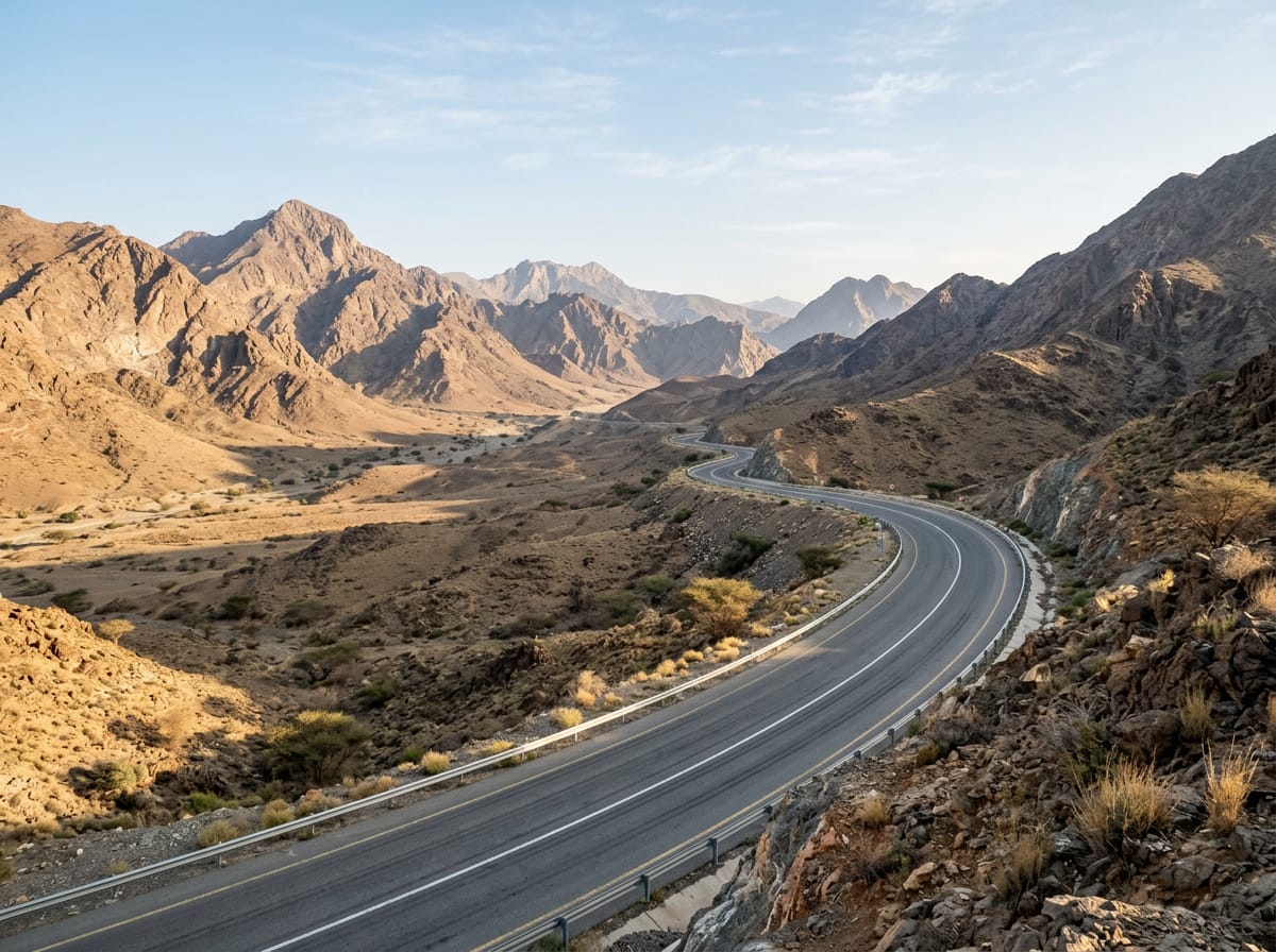On the road: Adh Dhayd – Al Fujayrah via Minazif
