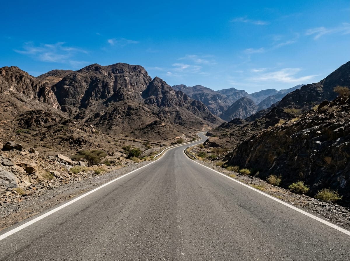 On the road: Adh Dhayd – Dibba Al-Fujairah
