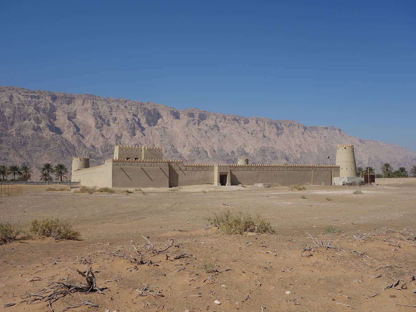 On the road: Jebel Hafeet from Al Ain