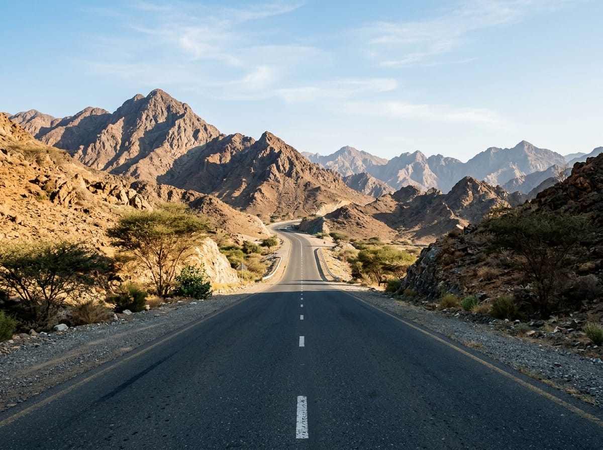 On the road: Al Fujayrah – Shinas via Al Ejili (74 km)