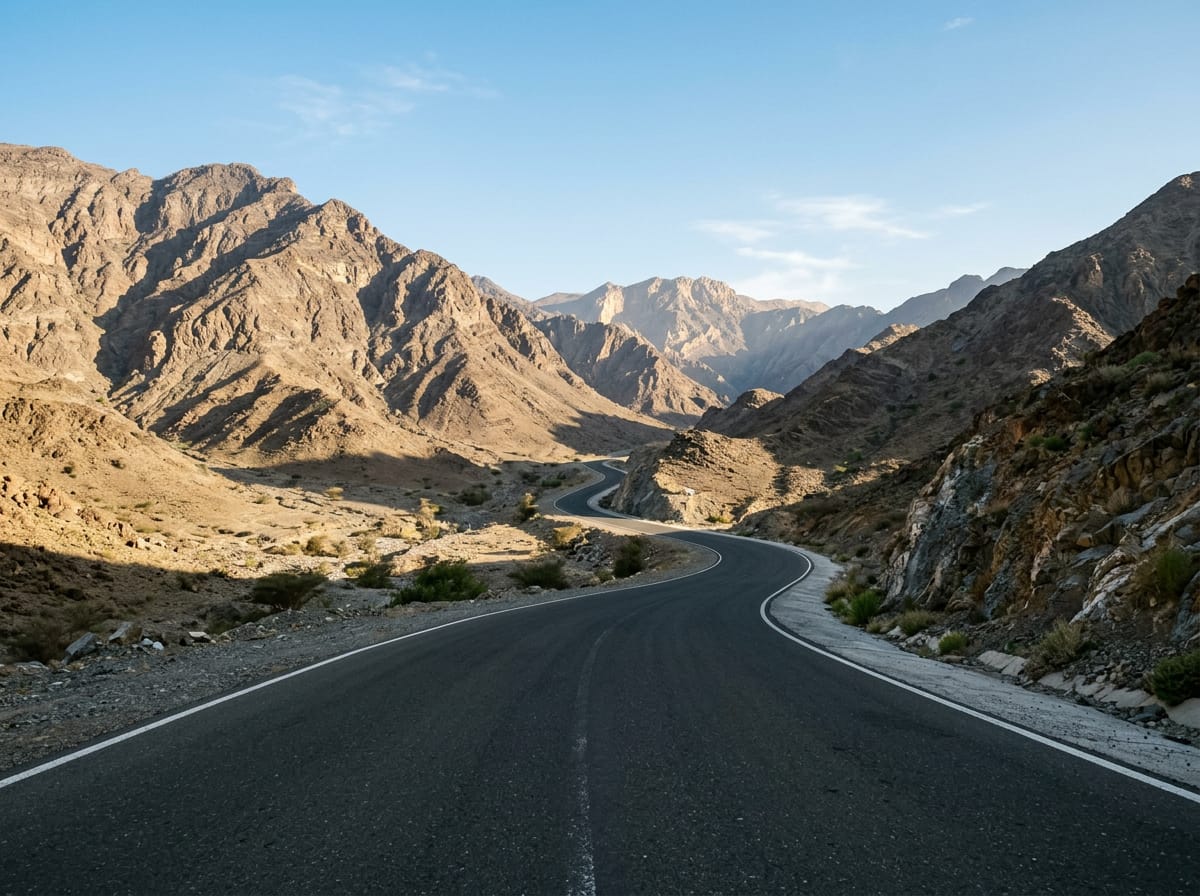 On the road: Al Fujayrah to Dibba Al-Fujairah