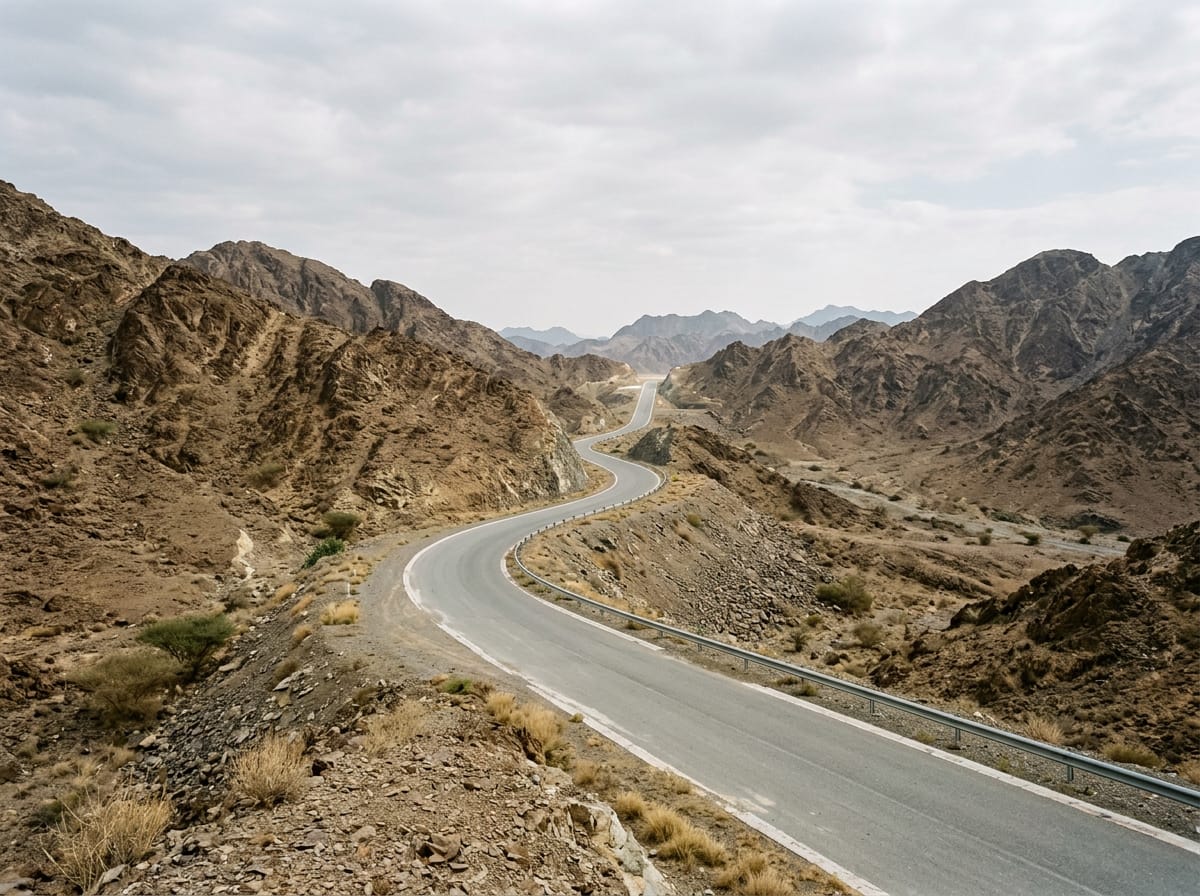 On the road: Al Fujayrah to Shinas