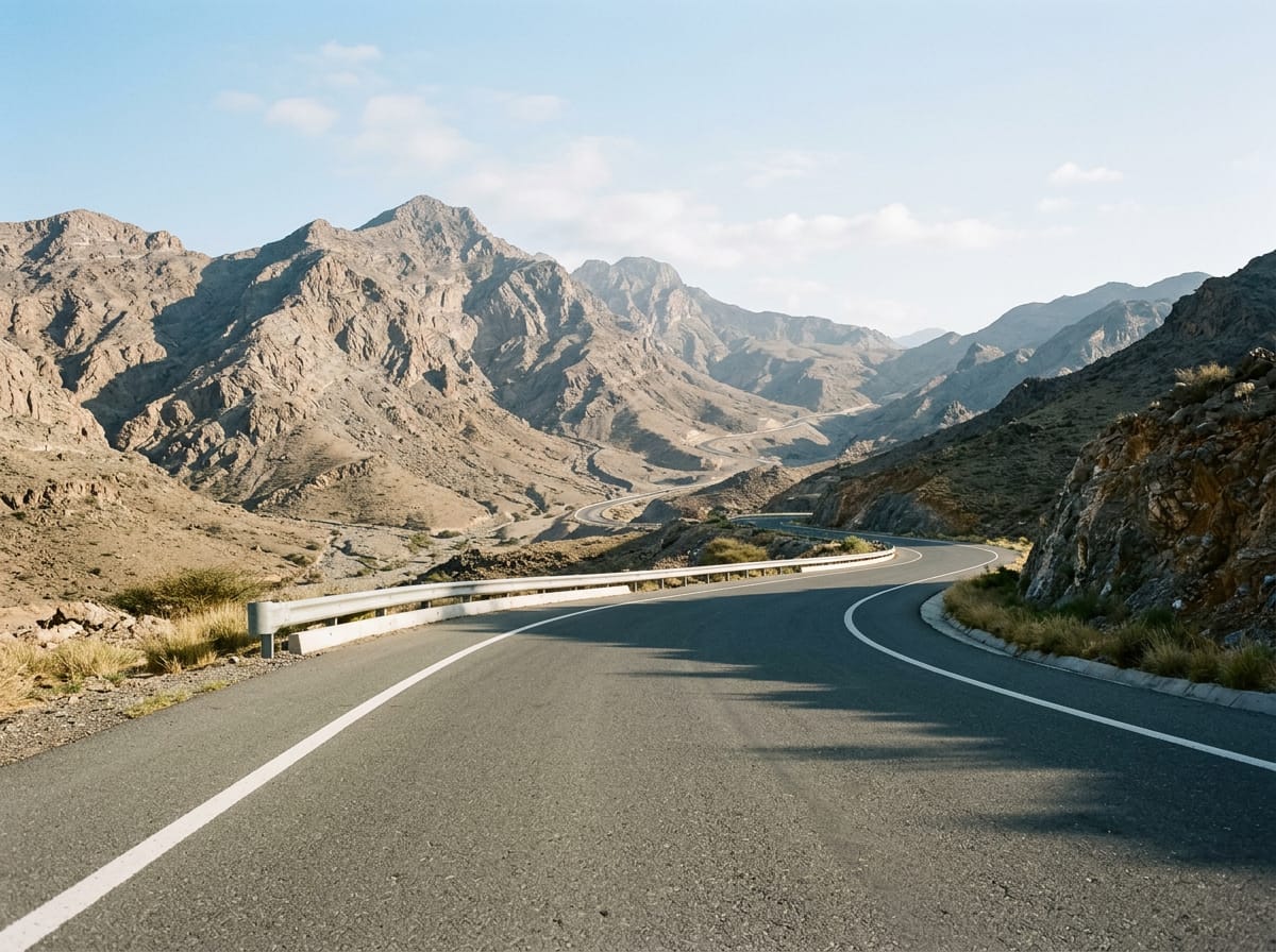 On the road: Khawr Fakkan to Dibba Al-Fujairah