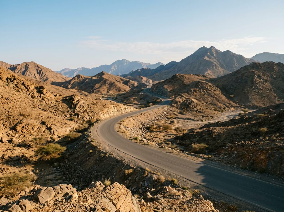 On the road: Around Al Fujayrah via Saham