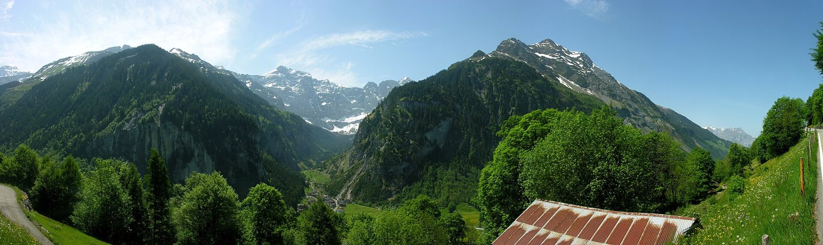On the road: Klausen Pass from Altdorf