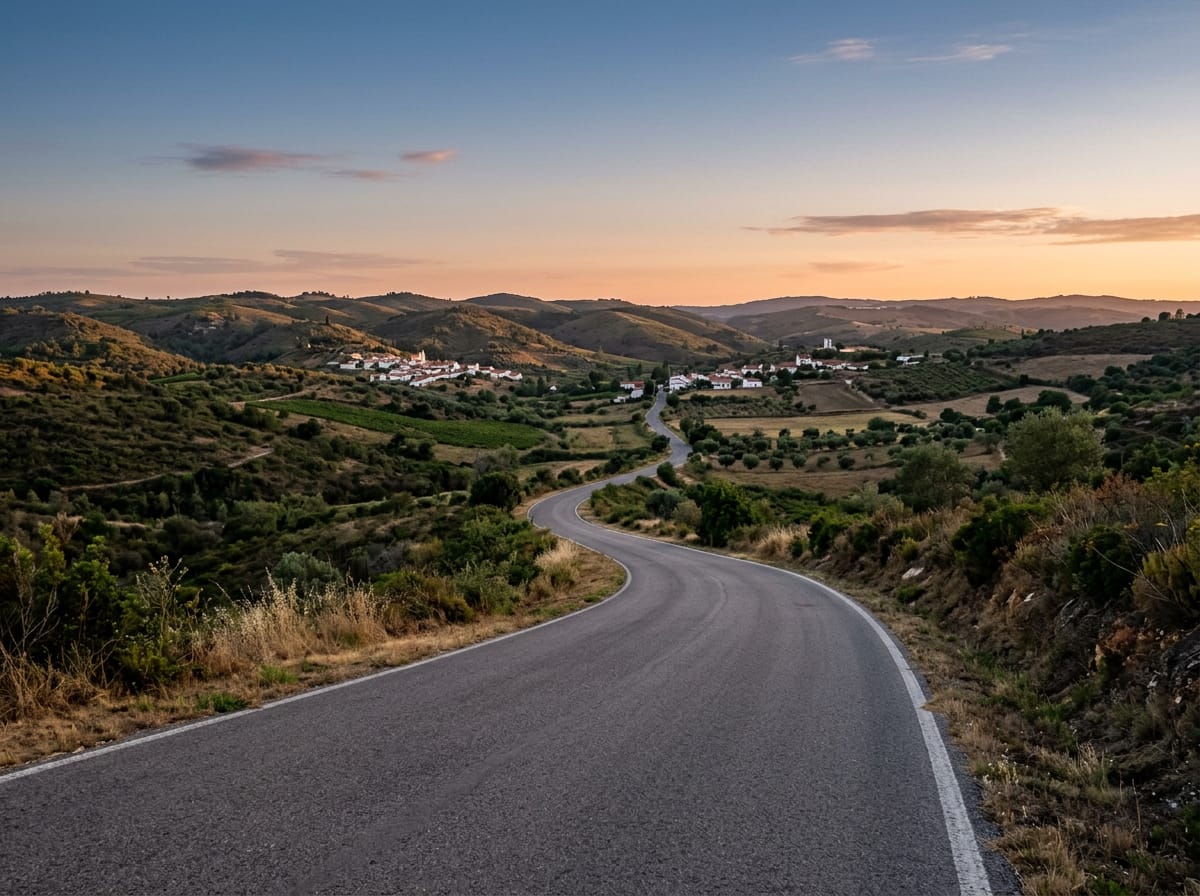 On the road: Lourinha – Cadaval via Torres Vedras
