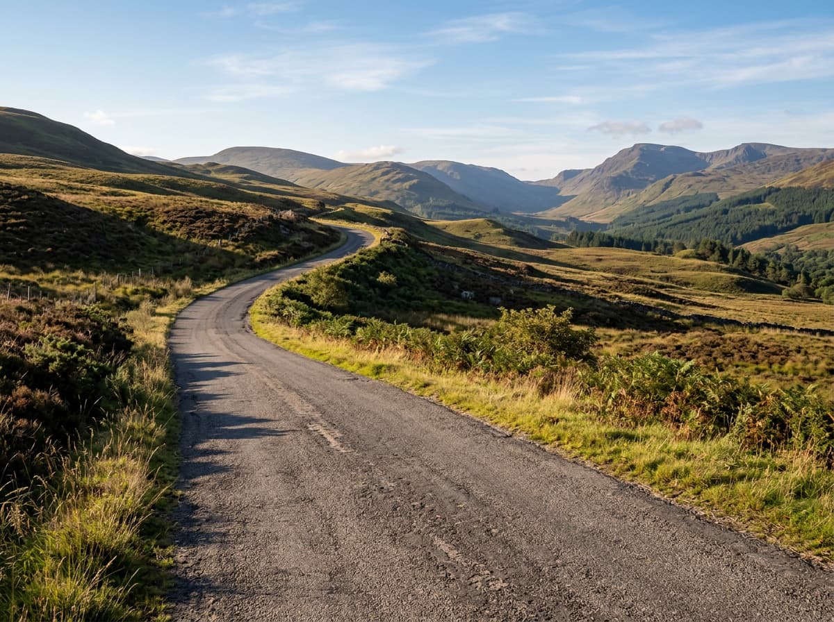 On the road: Balfron – Balloch 50