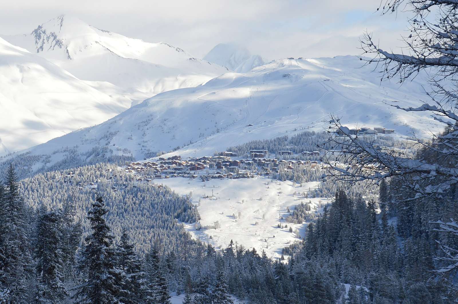 On the road: La Rosière, Savoie from Bourg-Saint-Maurice