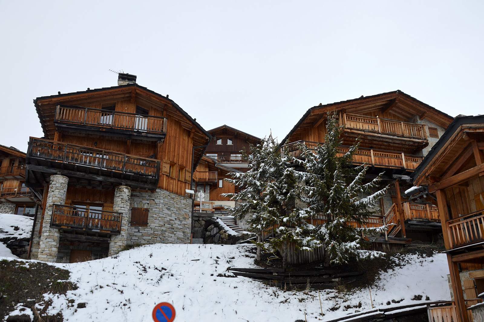 Chalets in the Manessier quarter, La Rosière, 2024
