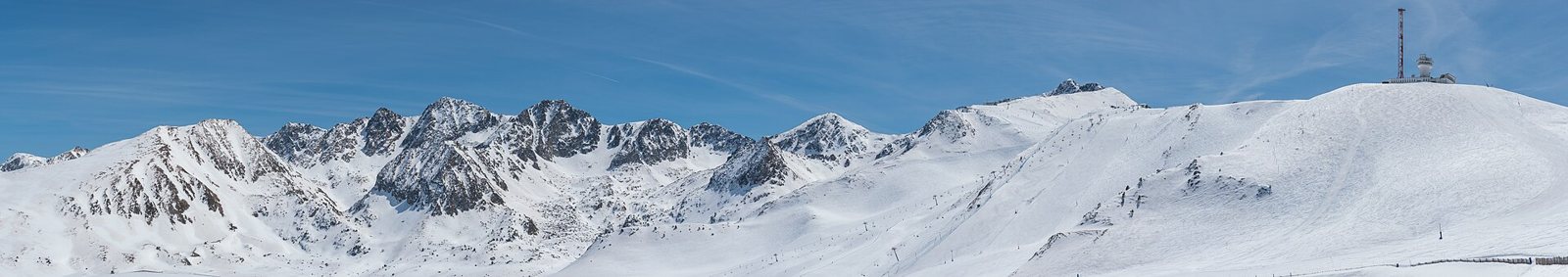 View from Port d'Envalira, Encamp parish, Andorra