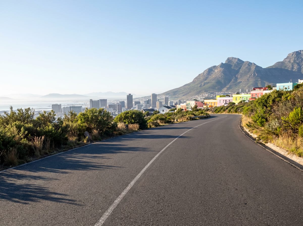 On the road: Cape Town peninsula