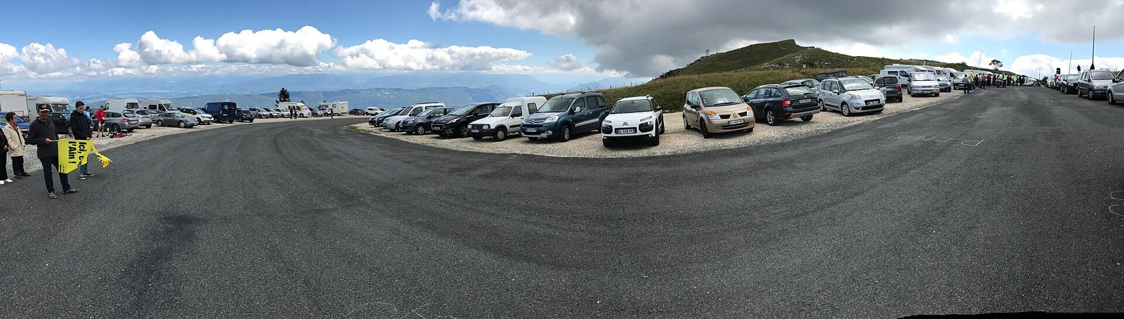On the road: Col du Grand Colombier from Culoz