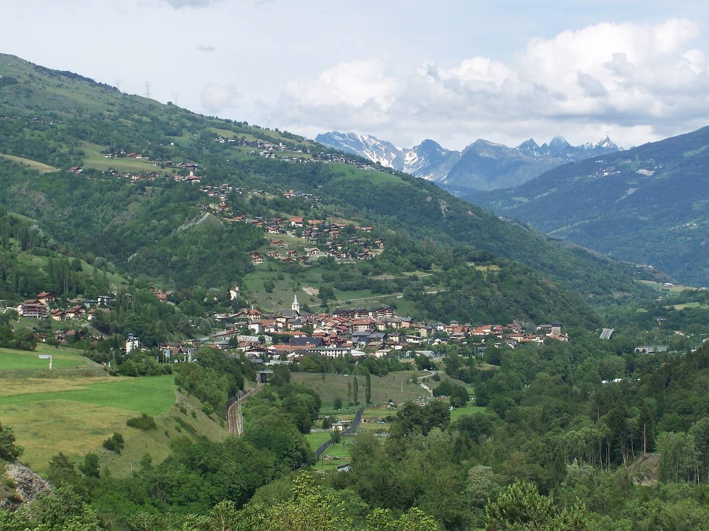 Cycling in Aime