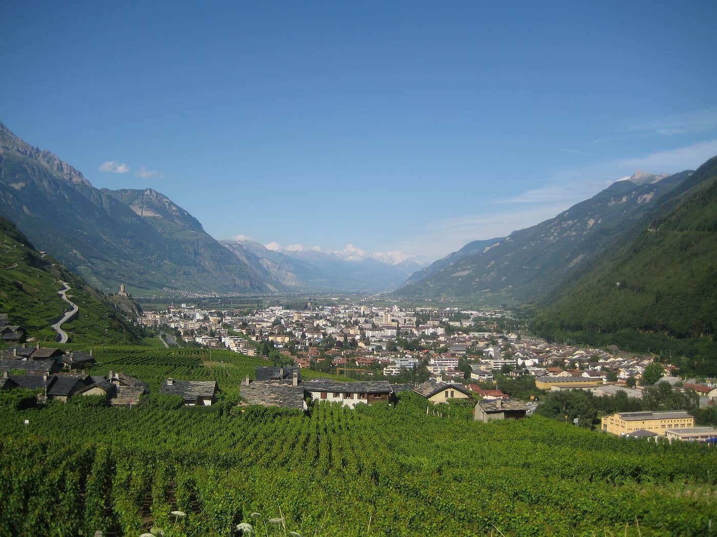 Cycling in Martigny