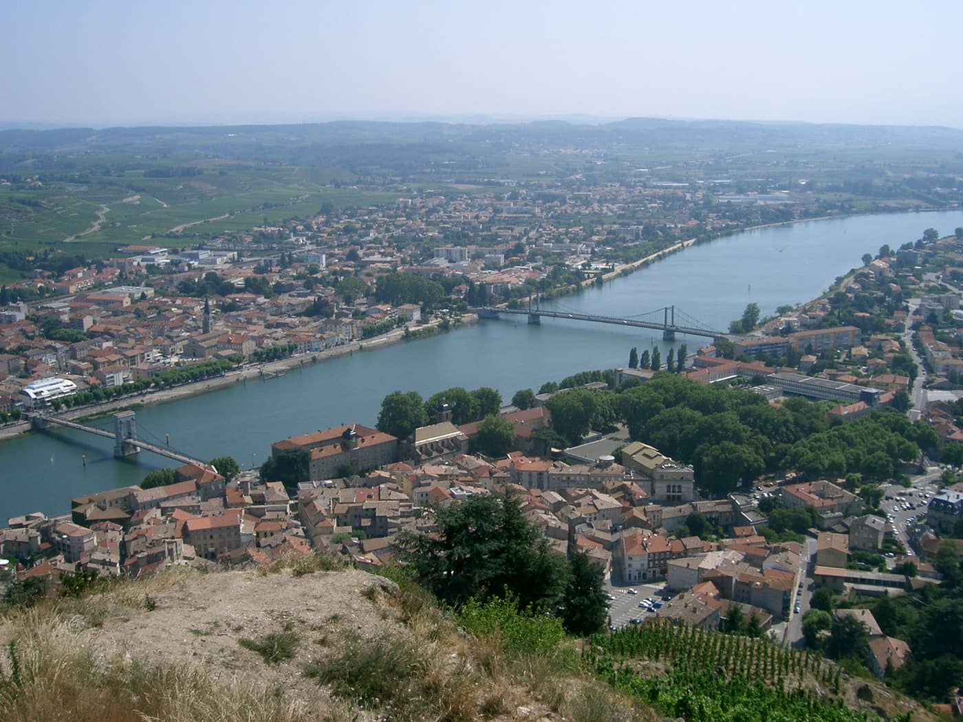 Cycling in Tournon-sur-Rhône