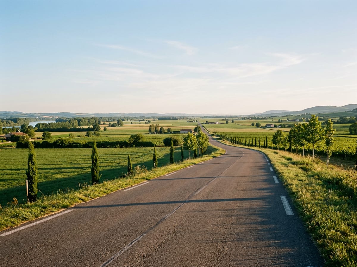Cycling in Villefranche-sur-Saône
