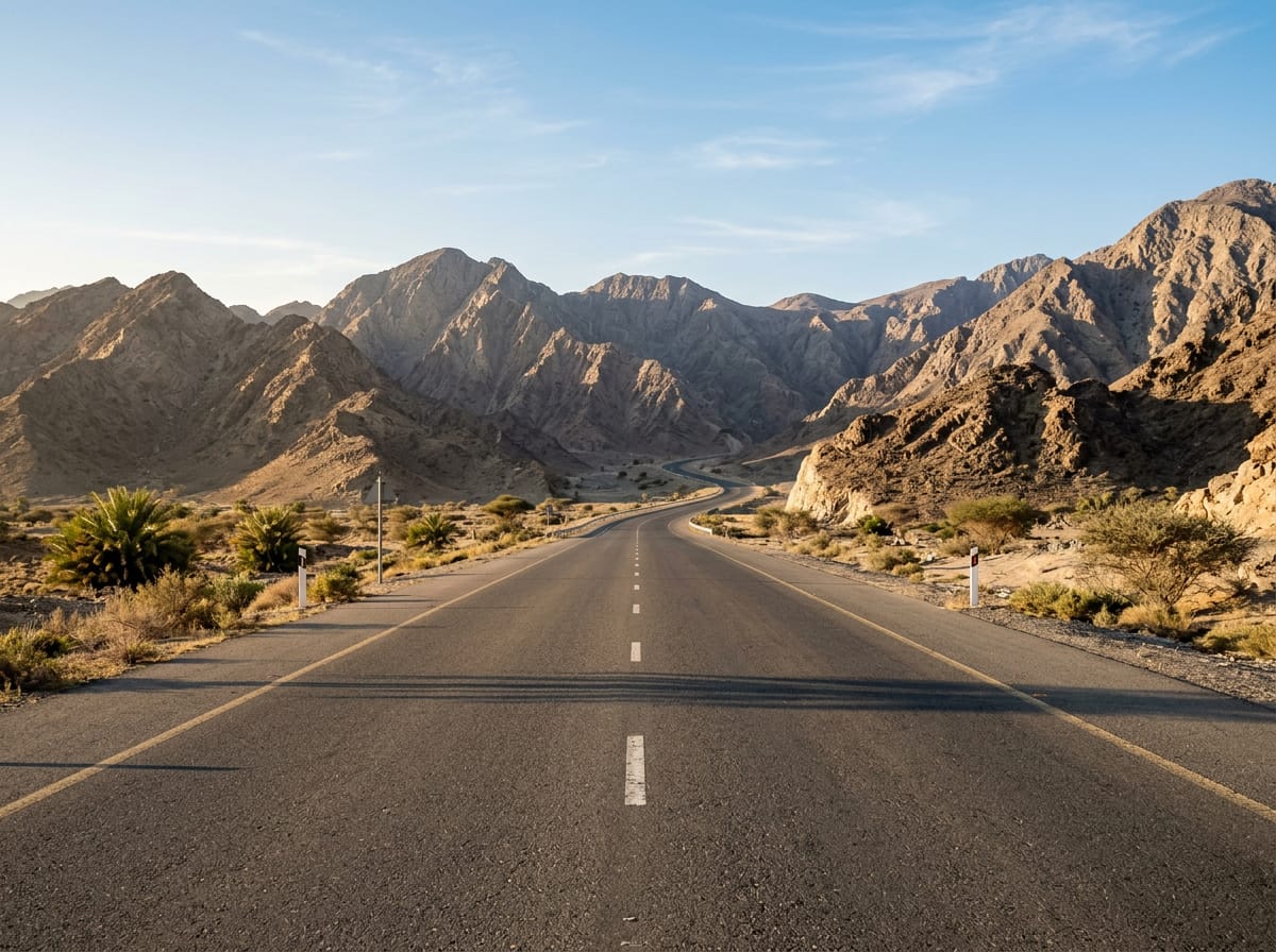 On the road: Dibba Al-Fujairah to Dibba Al-Hisn