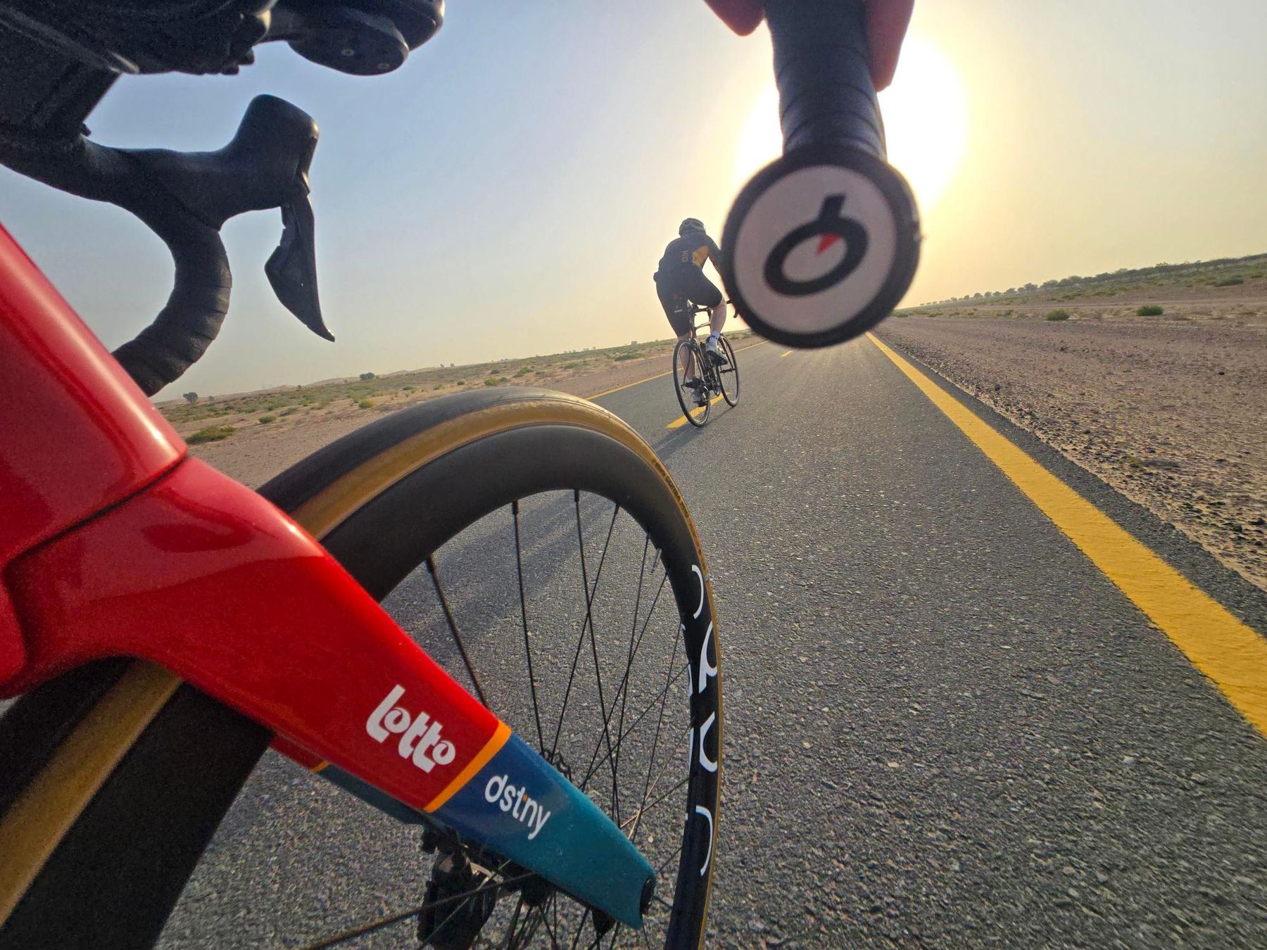 On the road: Al Qudra Saturday loop
