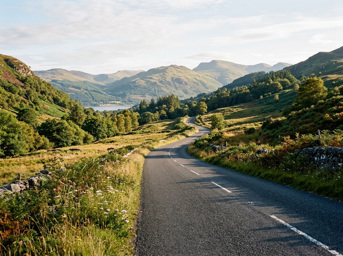 On the road: Dunoon – Lochgilphead