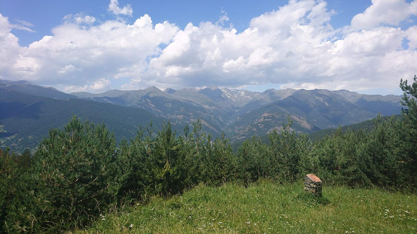 On the road: Col de Beixalis from Encamp