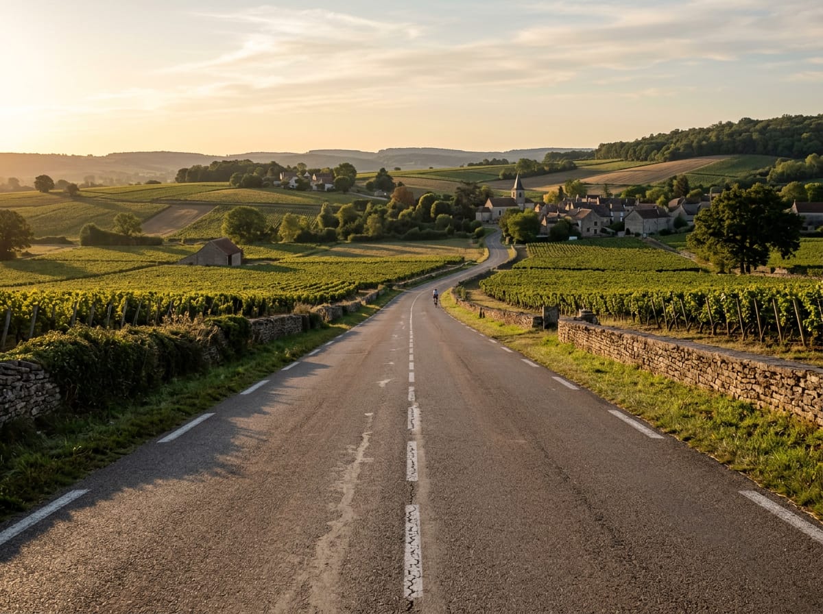 On the road: Givry to Villefranche-sur-Saône via Cluny