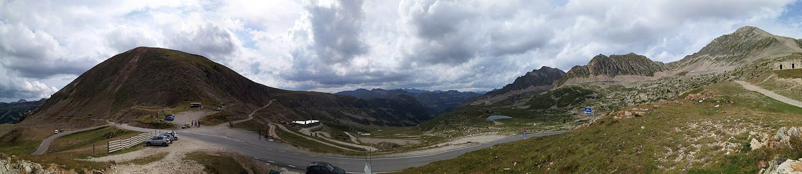 On the road: Col de la Lombarde from Isola