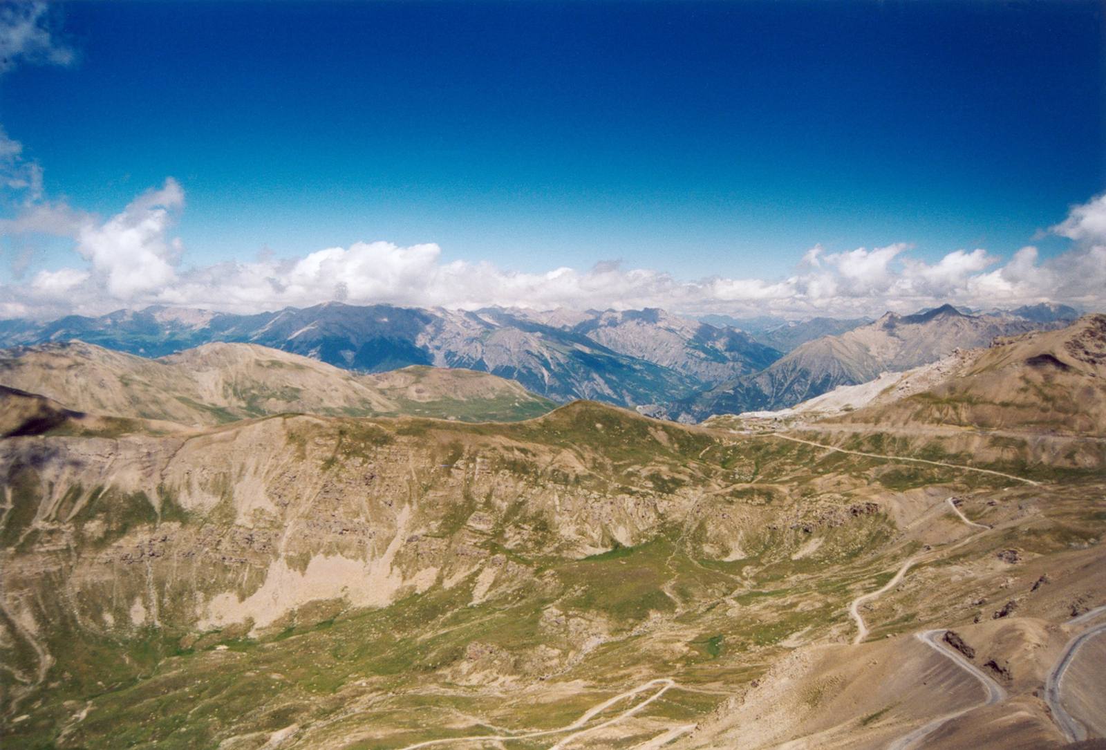 On the road: Col de la Bonette from Jausiers