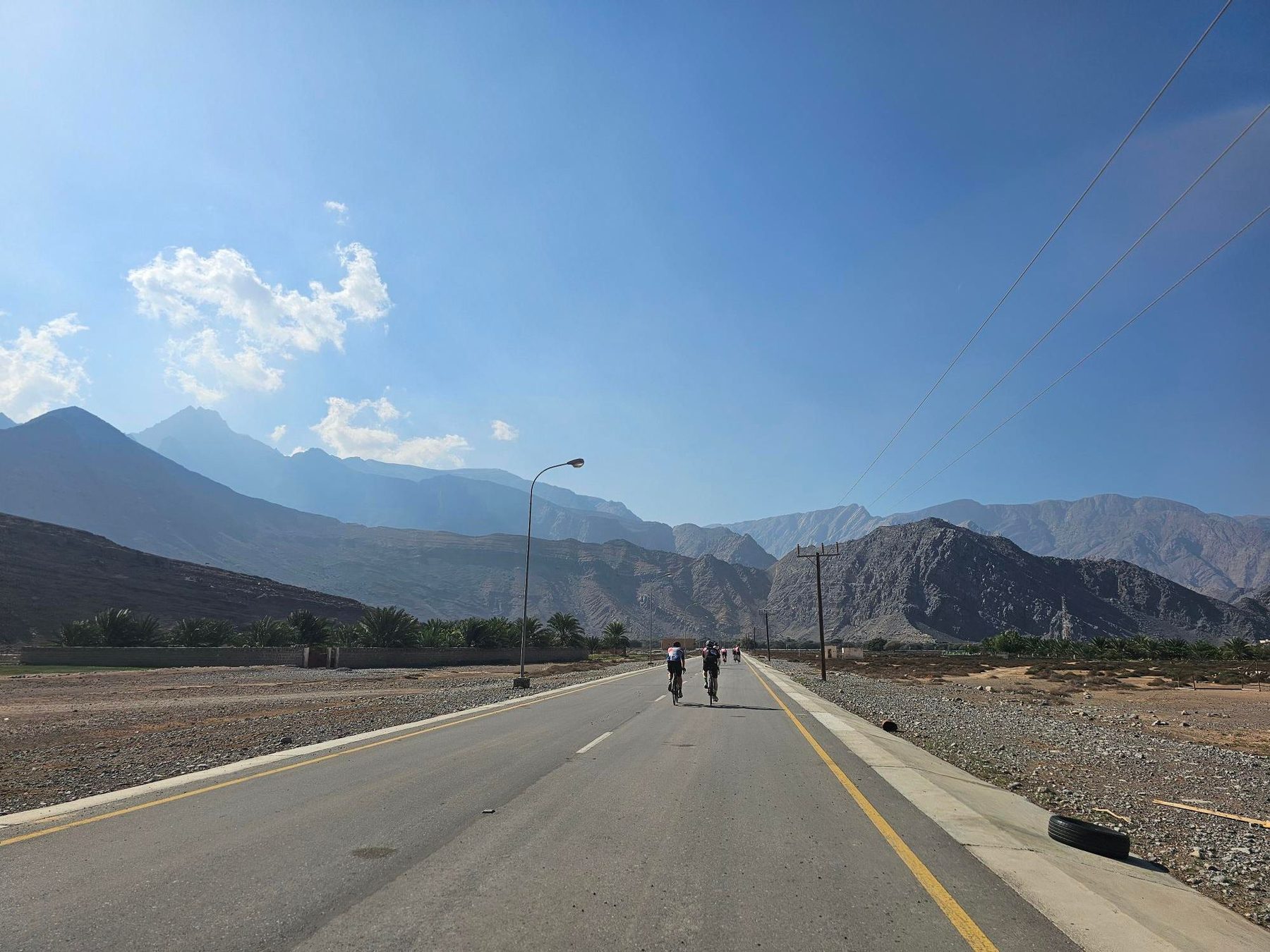 Cycling in Khasab