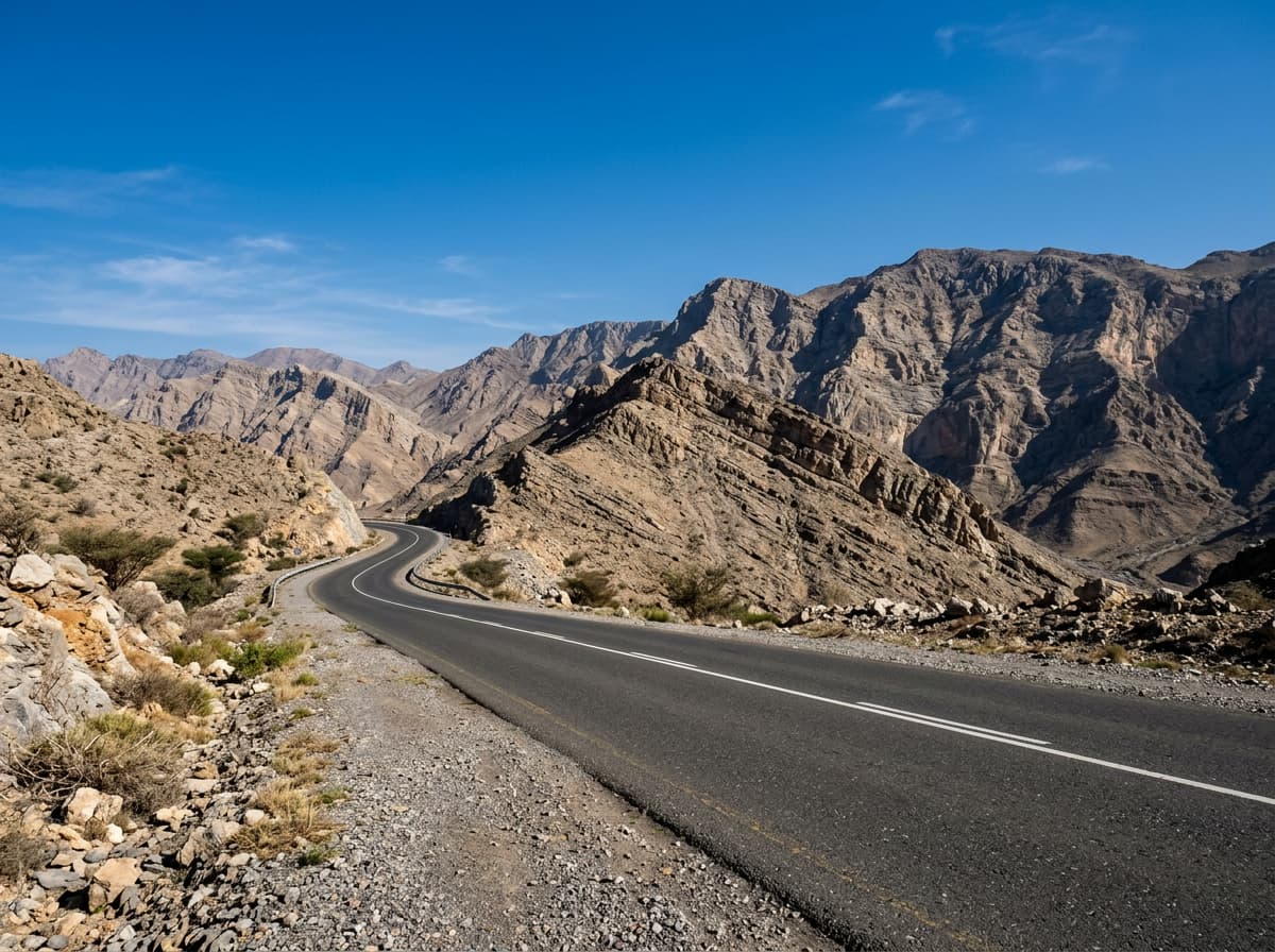 On the road: Khawr Fakkan – Al Fujayrah via Al Nahwa Old Hamlet