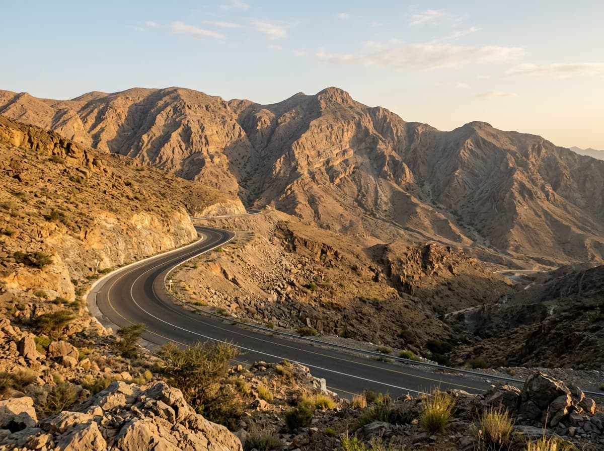 On the road: Khawr Fakkan – Dibba Al-Hisn via Khor Fakkan