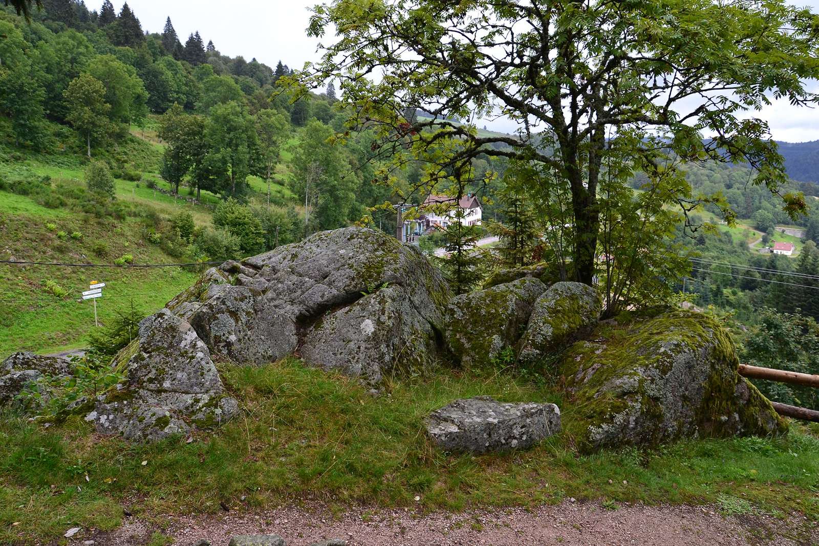 On the road: Col de Grosse Pierre from La Bresse