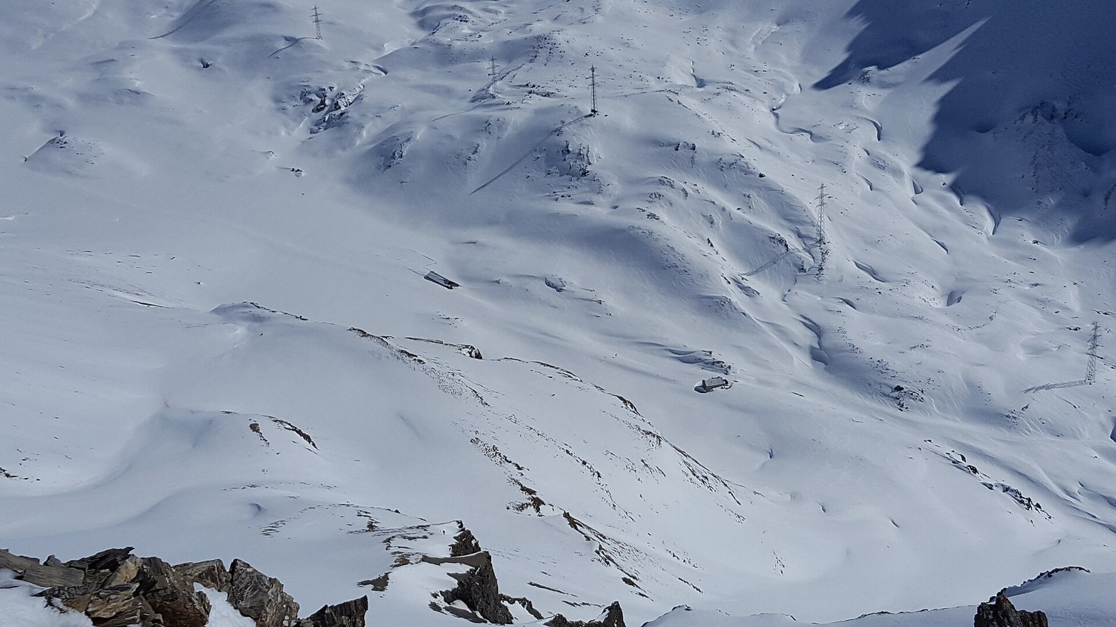 Albulapass, picture taken from Igl Compass (Bergün/Bravuogn and La Punt-Chamues-ch, Grison, Switzerland)