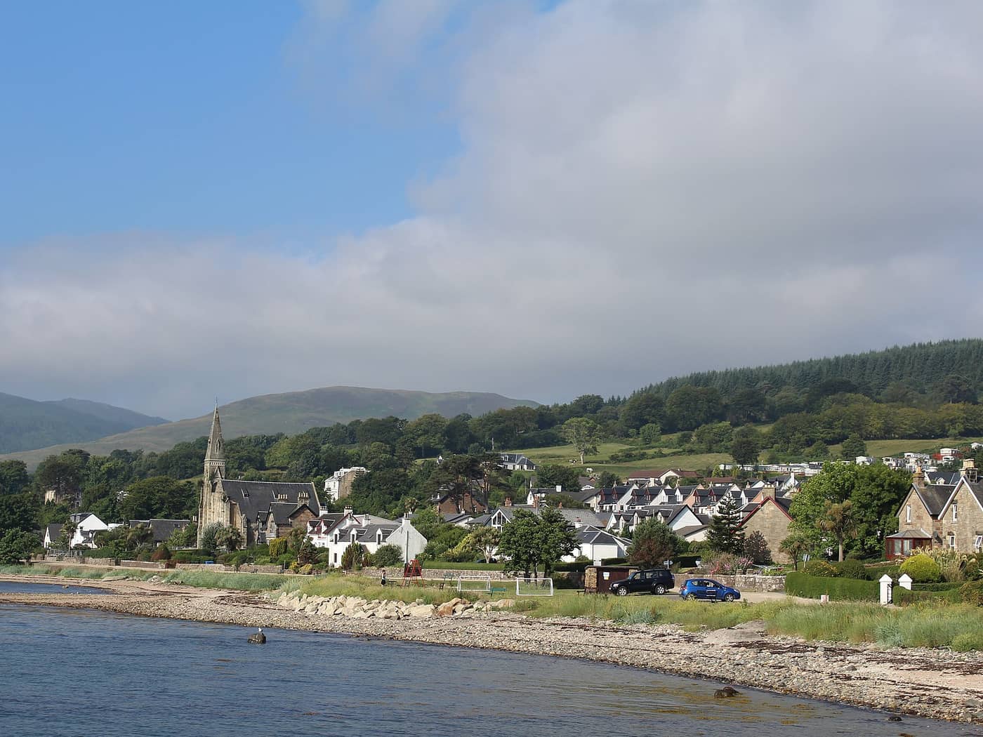 On the road: Lamlash to Isle of Arran