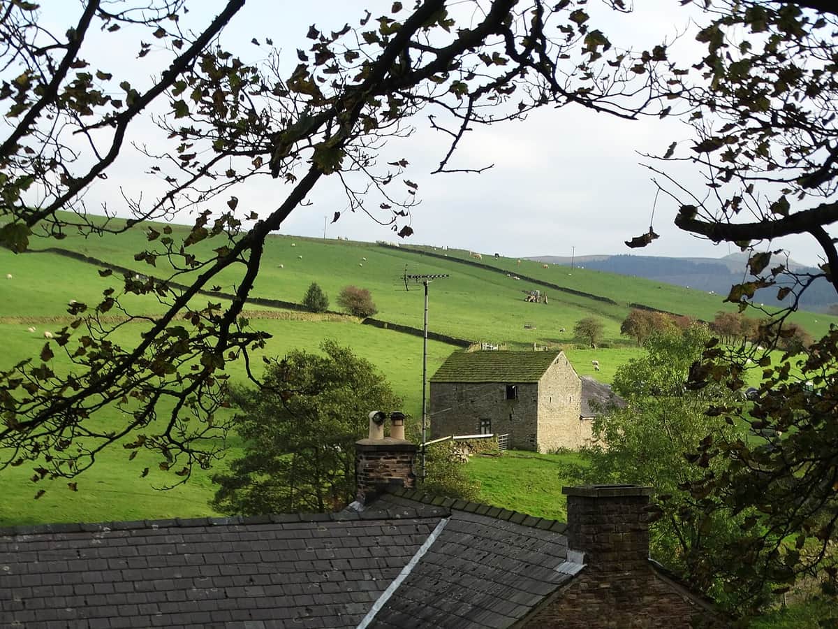 On the road: Cat and Fiddle Road from Macclesfield