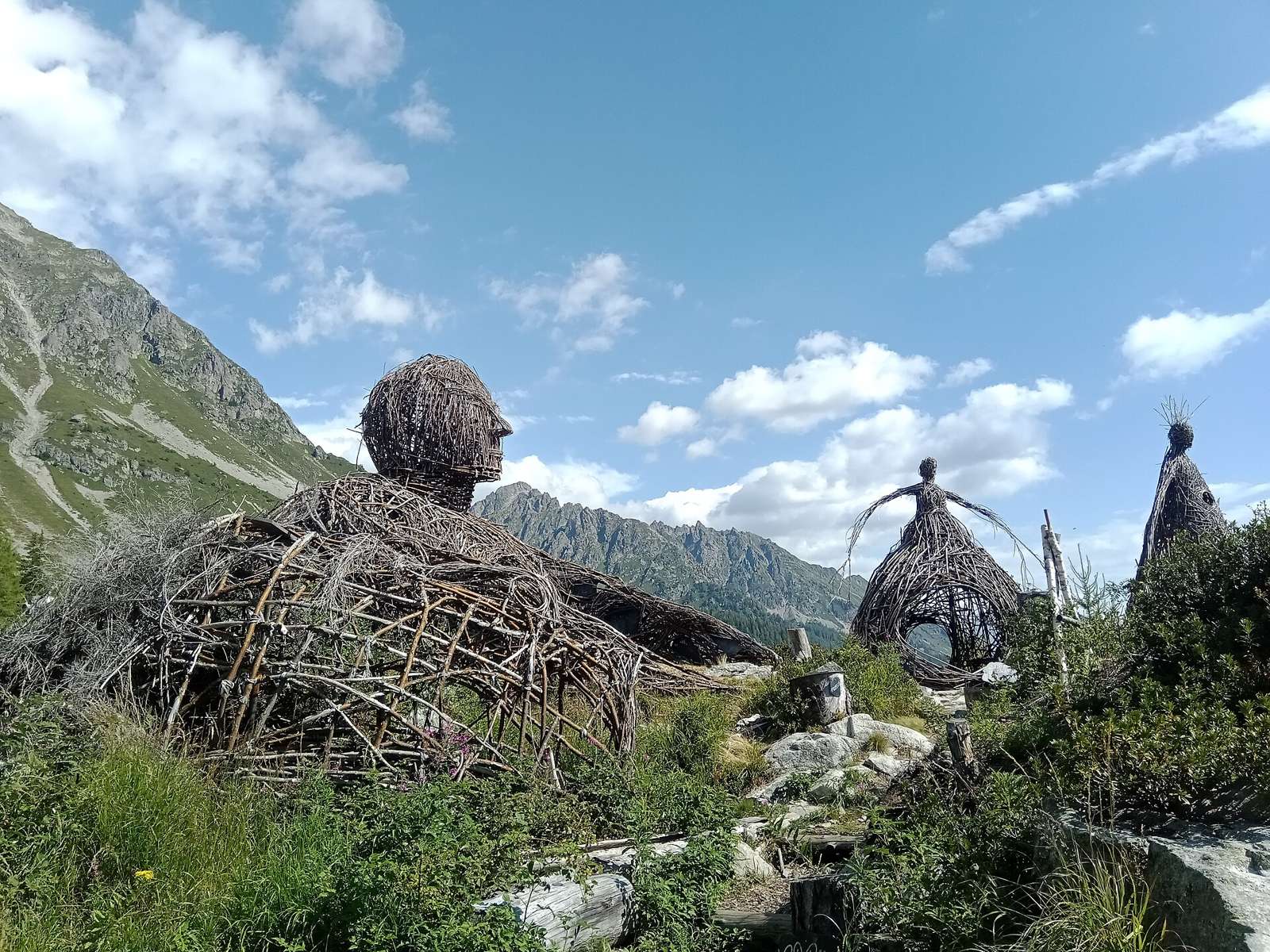 Le Village des Branchés, Finhaut, Valais, Suisse