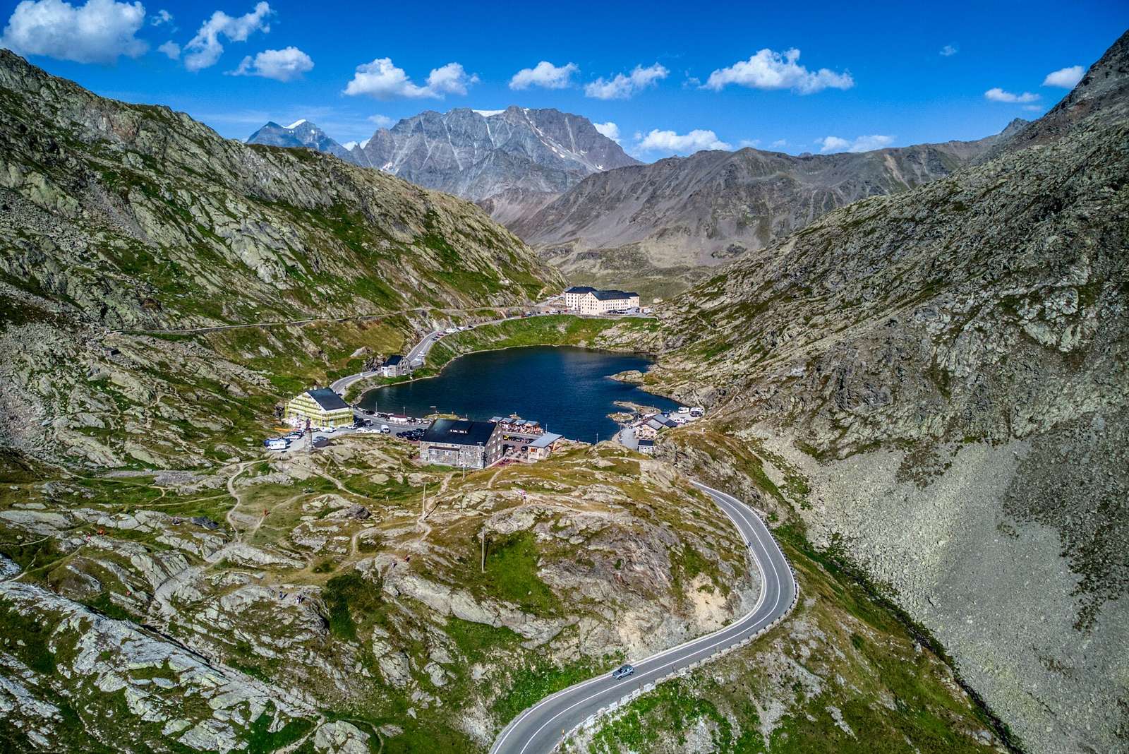 On the road: Great St Bernard Pass from Martigny