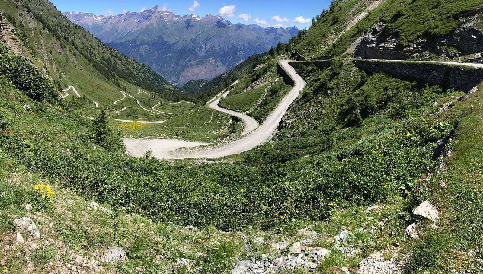 On the road: Colle delle Finestre from Meana di Susa