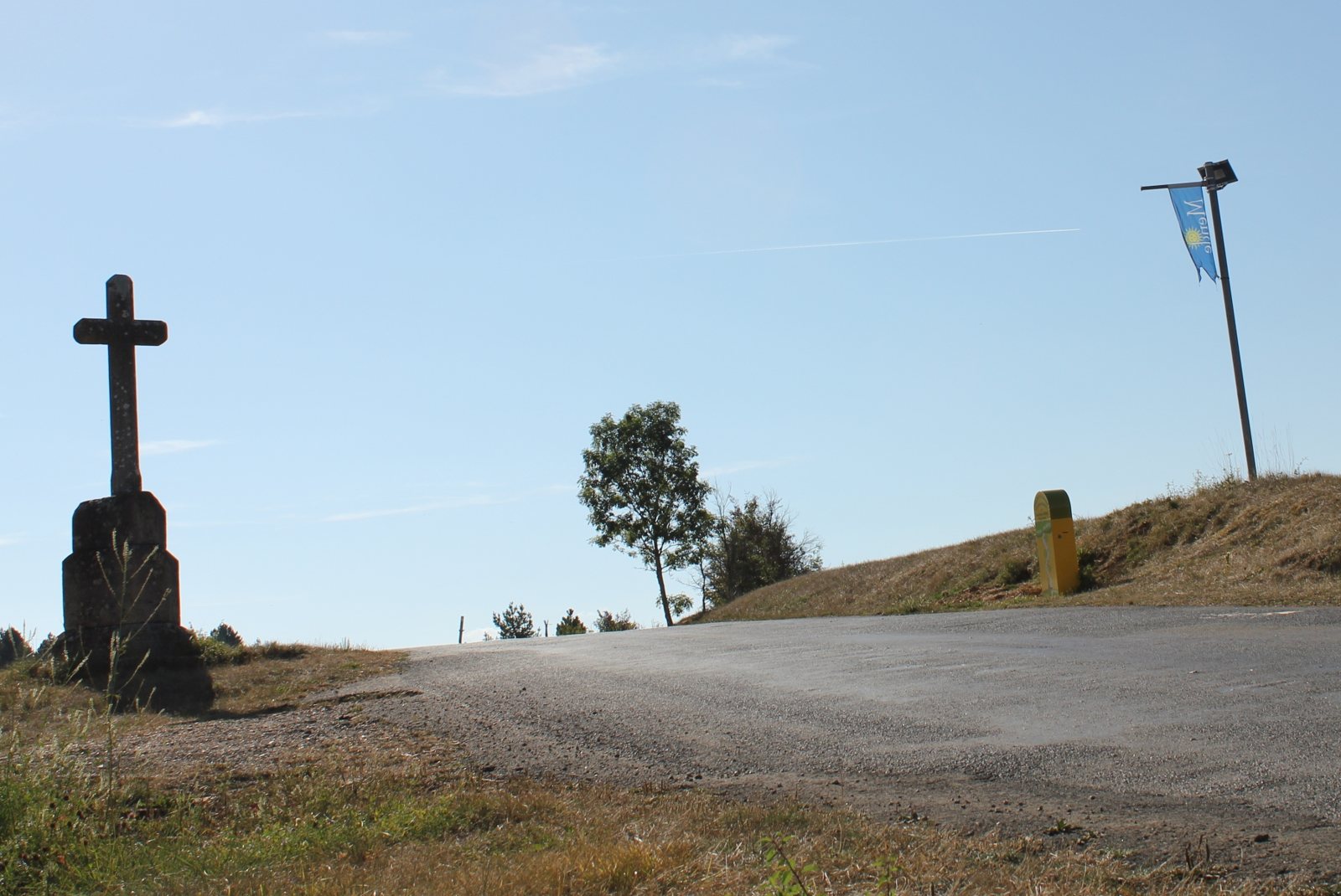 On the road: Côte de la Croix Neuve from Mende