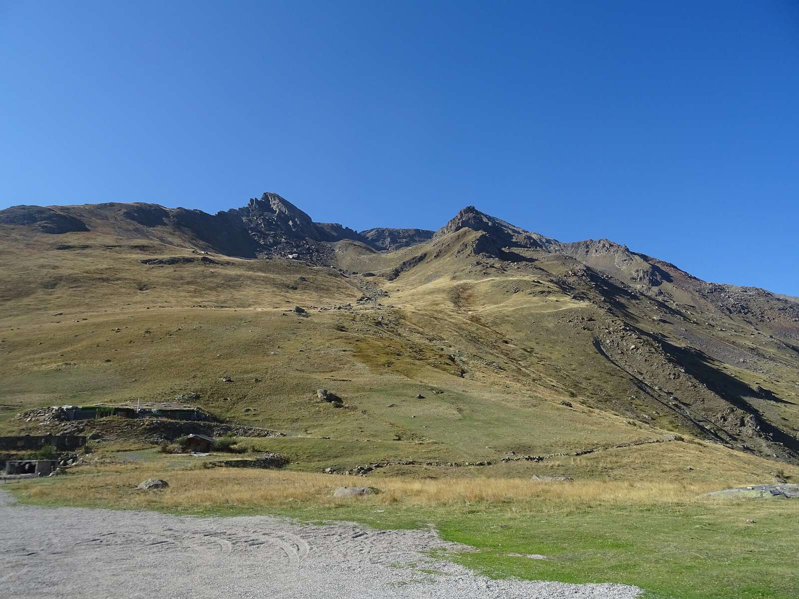 Vue du col de Sarenne.