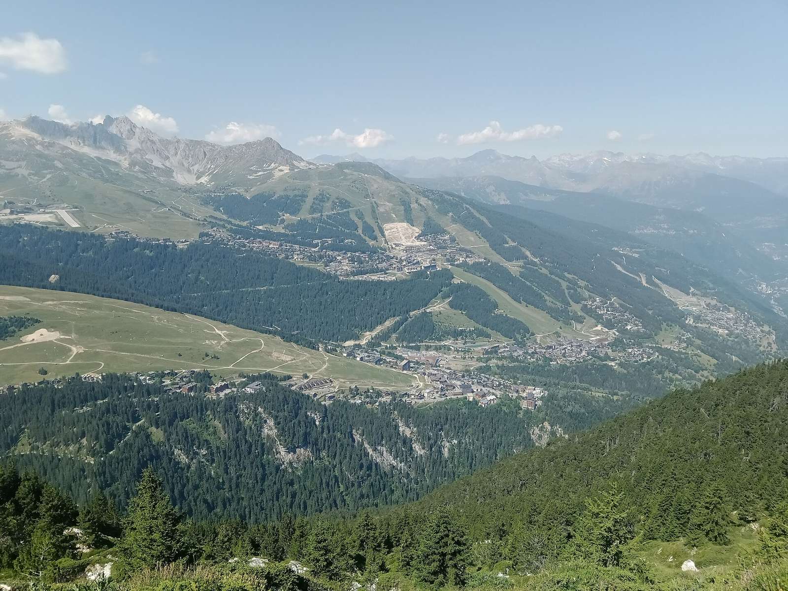 On the road: Courchevel from Moûtiers