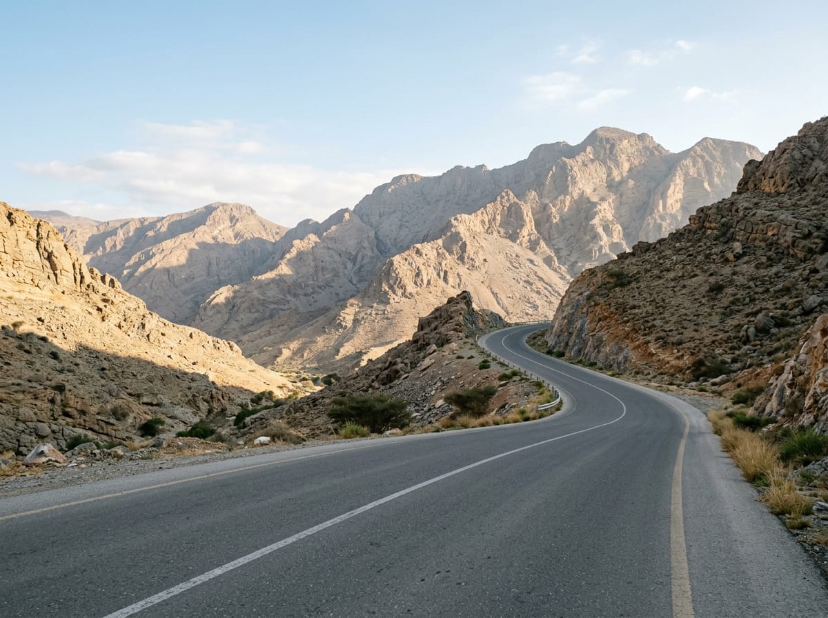 On the road: Around Muscat