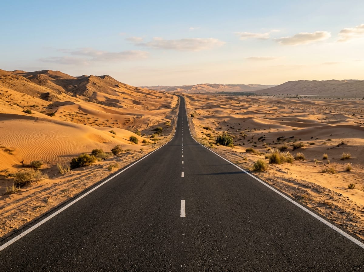On the road: Around Muzayri`