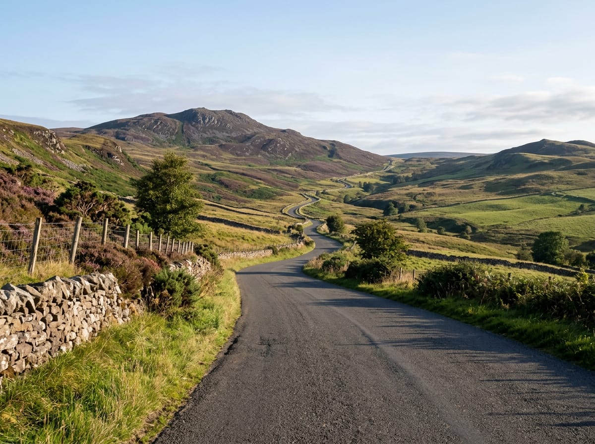 On the road: Newton Mearns – Strathaven
