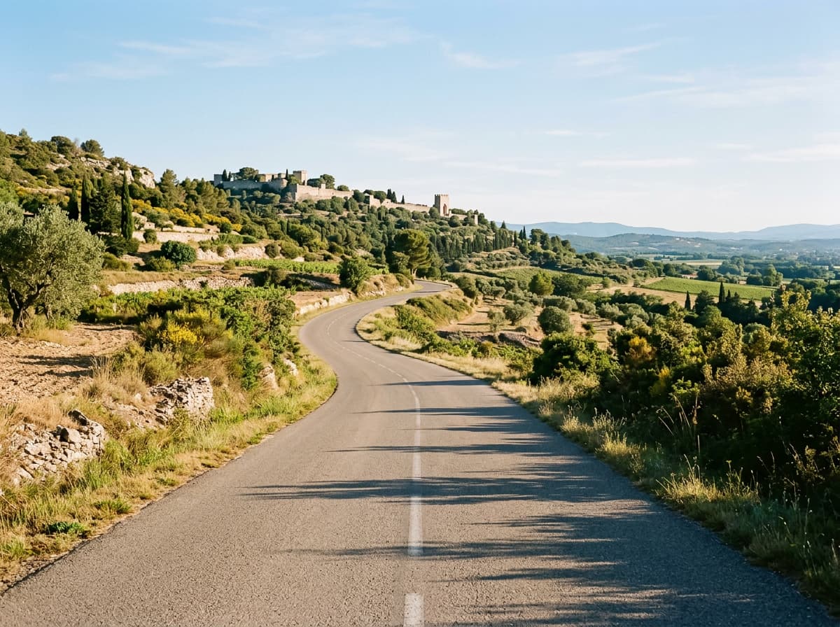 On the road: Orange to Nîmes