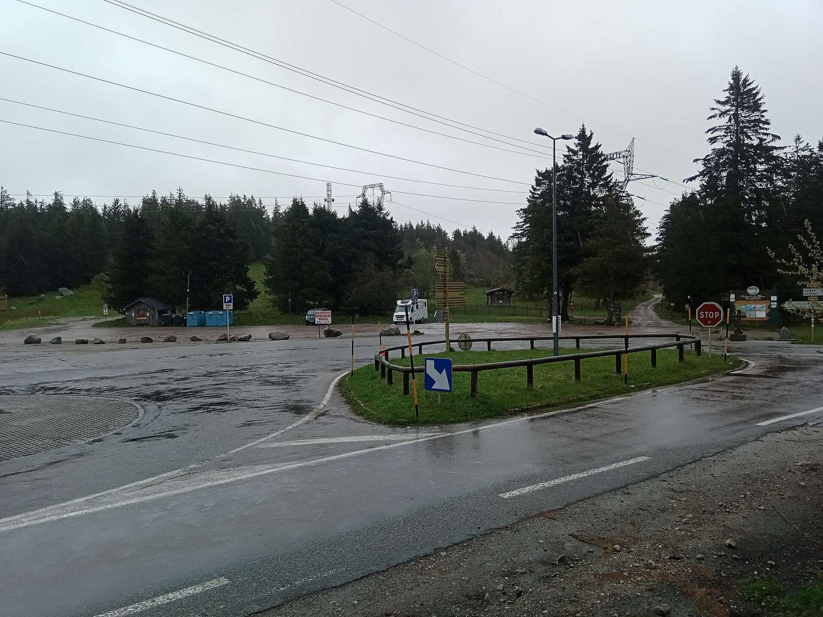 Le col du Calvaire, Le Bonhomme et Orbey, Haut-Rhin, France