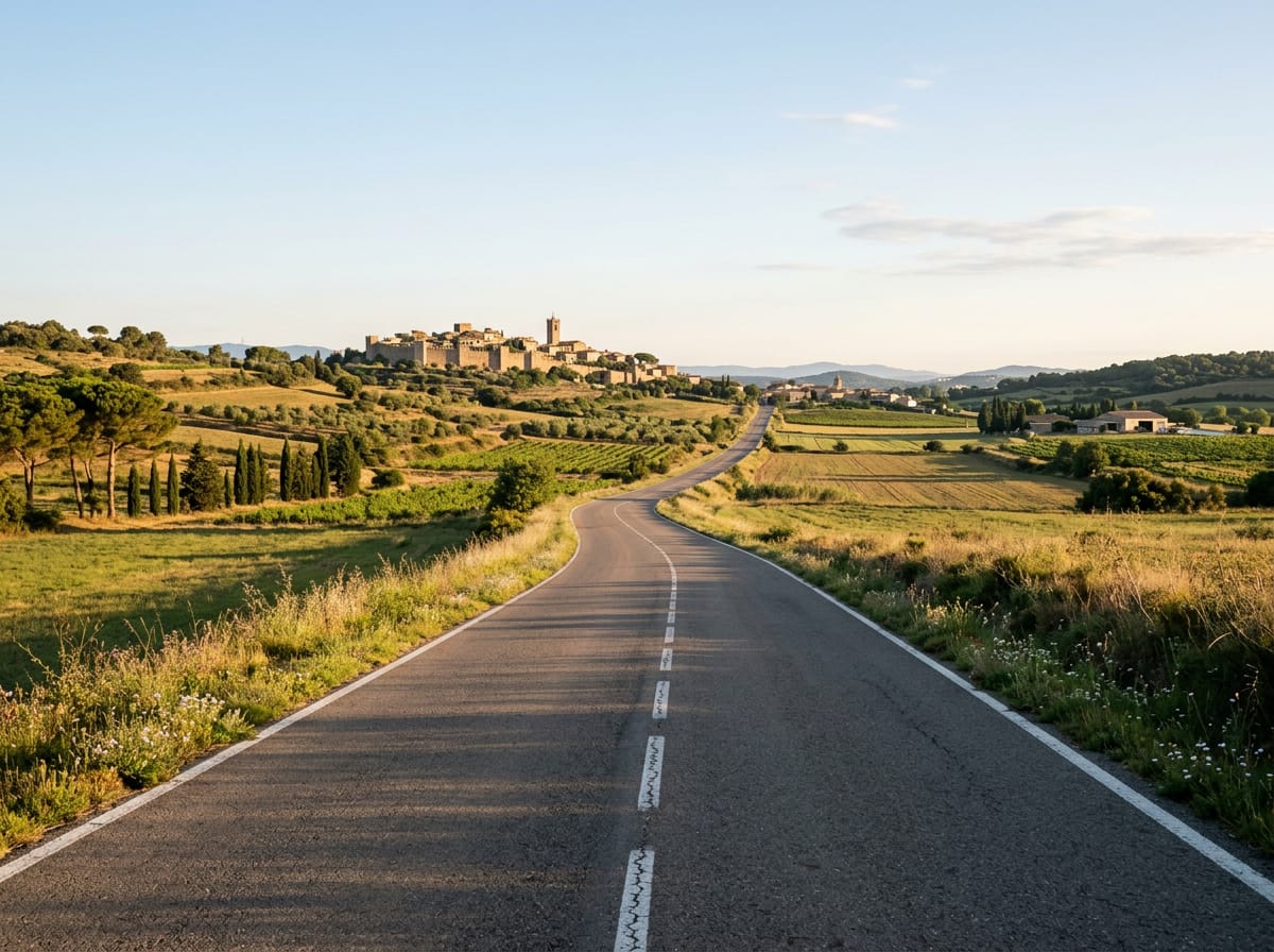 On the road: Pals – Cruïlles roads and gravel