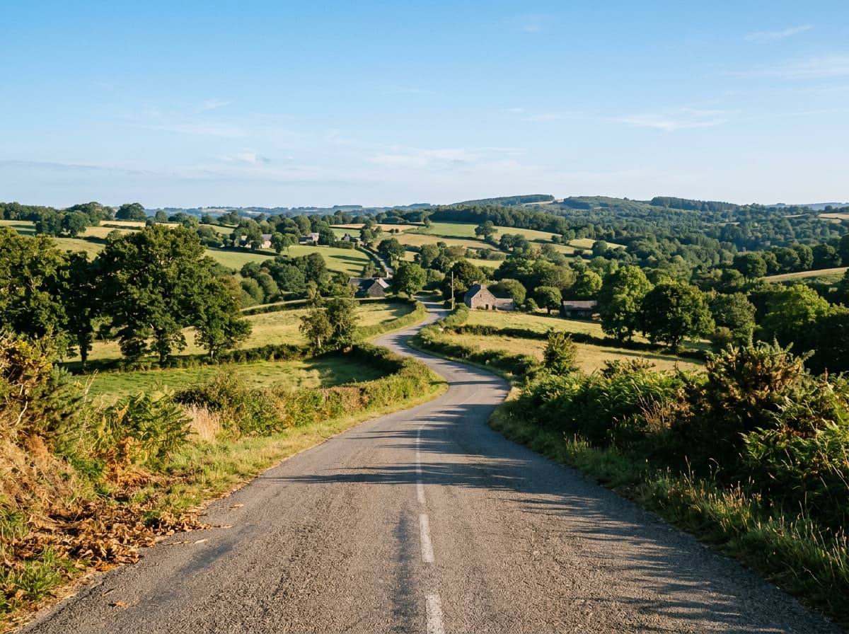 On the road: Plumeliau – Mur-de-Bretagne